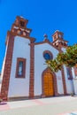 Church of San Matias at Artenara, Gran Canaria, Canary Islands, Spain Royalty Free Stock Photo
