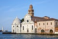 Church of San Michele on the island of San Michele in Italy Royalty Free Stock Photo
