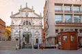 Church San Moise Profeta, San Marco, Venice Royalty Free Stock Photo