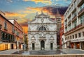 Church San Moise in Venice, Italy Royalty Free Stock Photo
