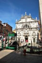 Church San Moise in Venice Royalty Free Stock Photo