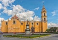 Church of San Pedro Apostol in Cholula. Puebla, Mexico