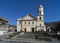 Church of Agerola Royalty Free Stock Photo