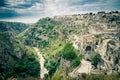 Church San Pietro Caveoso in Sassi di Matera, Basilicata, Italy Royalty Free Stock Photo