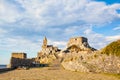 Church San Pietro in Portovenere in italy Royalty Free Stock Photo