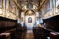 Camaldoli Monastery nestled in the nature reserve of the Casentino in Tuscany. Italy Royalty Free Stock Photo