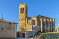 Church San Saturnino, Artajona, Spain Royalty Free Stock Photo