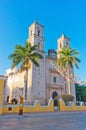 Church of San Servacio Saint Servatius in Valladolid, Yucatan Royalty Free Stock Photo