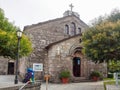 Church of San Tirso - Palas de Rei Royalty Free Stock Photo