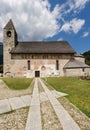 Church of San Vigilio - Pinzolo Trentino Italy Royalty Free Stock Photo