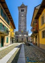 The church of San Vittore in Cannobio - Cannobio, Lago Maggiore, Verbania, Piemont, Italy Royalty Free Stock Photo