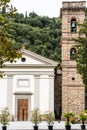 Church of the Sanctuary of the Bath in Castiglione Fiorentino Royalty Free Stock Photo