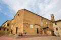 Church Sant Agostino in San Gimignano, Tuscany, Italy Royalty Free Stock Photo