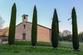 Church of sant antoni de codines centelles Royalty Free Stock Photo