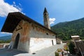 Church of Sant'Antonio Abate - Pelugo Trento Italy Royalty Free Stock Photo