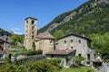 Church of Sant Cristofol 12th Century  in Beget La Garrotxa Catalonia Spain Royalty Free Stock Photo