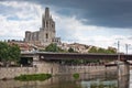 Church of Sant Feliu in Girona, Spain Royalty Free Stock Photo