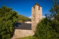 Church of Sant Joan de Boi, Catalonia, Spain. Romanesque style Royalty Free Stock Photo