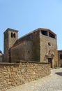 Church of Sant LlorenÃÂ§ de les Arenes, Casavells, Baix Emporda, Royalty Free Stock Photo