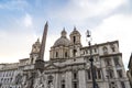 Church of Santa Agnese in Agone in Rome, Italy Royalty Free Stock Photo