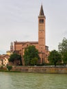 Church of Santa Anastasia in Verona, Italy Royalty Free Stock Photo