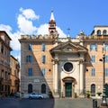 Church of Santa Brigida in Piazza Farnese, Rome, Italy Royalty Free Stock Photo