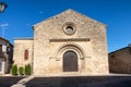 Church of Santa Cruz is one of the few churches with Romanesque style, Baeza, Spain Royalty Free Stock Photo