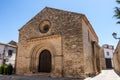 Church of Santa Cruz is one of the few churches with Romanesque style, Baeza, Spain Royalty Free Stock Photo