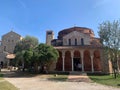 Church of Santa Fosca at Torcello island at the northern end of Venetian lagoon, Venice, Italy