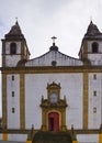 Church of Santa Maria da Devesa in Castelo de Vide Portugal Royalty Free Stock Photo