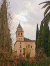 Church of Santa Maria de Alhambra, Granada, Spain Royalty Free Stock Photo
