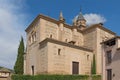 Church of Santa Maria de Alhambra next to the palace of Carlos V. Granada, Spain, Andalusia Royalty Free Stock Photo