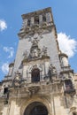 Church of Santa Maria de la Asuncion, Arcos de la Frontera, Spai Royalty Free Stock Photo