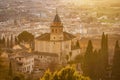 Church of Santa Maria de la Encarnacion in Alhambra, Granada, Spain Royalty Free Stock Photo