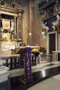 Church of Santa Maria dei Miracoli in Rome, Italy Royalty Free Stock Photo