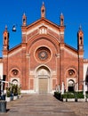 Church Santa Maria del Carmine in Milan Royalty Free Stock Photo