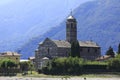 Church Santa Maria del Tiglio, in Gravedona, in Lake Como, Italy