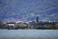 Church Santa Maria del Tiglio, in Gravedona, in Lake Como, Italy