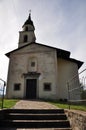 The church of Santa Maria della Neve. Buss Royalty Free Stock Photo
