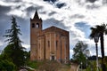 Church of Santa Maria della Rocca in the medieval town of Offida