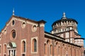 Church of Santa Maria delle Grazie, Milan, Italy Royalty Free Stock Photo