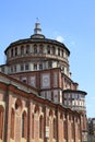 Church of Santa Maria delle Grazie, Milan, Italy Royalty Free Stock Photo