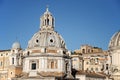 Church of Santa Maria di Loreto, Rome, Italy Royalty Free Stock Photo