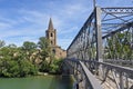 Church of Santa Maria la Real, Sanguesa, Royalty Free Stock Photo