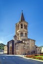 Church of Santa Maria, Sanguesa, Spain Royalty Free Stock Photo