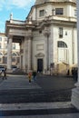 The church of Santa Maria in Montesanto in Rome, Italy Royalty Free Stock Photo