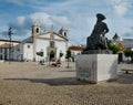 Church of Santa Maria. Praca Infante Dom Henrique square. Lagos, Royalty Free Stock Photo