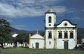 The church of Santa Rita in Paraty, State of Rio de Janeiro, Bra Royalty Free Stock Photo