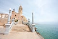 Church of Santa Tecla in Sitges (Spain)