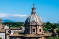 The Church of Santi Luca e Martina, Rome, Roman Forum, Italy Royalty Free Stock Photo